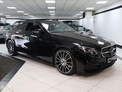 Black Used 2018 Mercedes E300 AMG line Coupe | £27,949