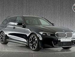Black Used 2025 BMW 320 M Sport Estate | £33,799 (Fair price)