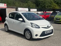White Used 2013 Toyota Aygo Hatchback | £3,695 (Fair price)