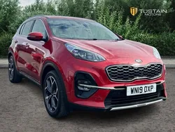 Red Used 2019 Kia Sportage GT-Line SUV | £16,399 (Fair price)