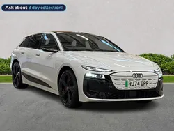 White Used 2025 Audi A6 e-tron Performance Estate | £63,805 (Fair price)