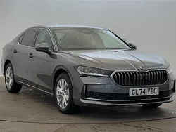 Graphite grey metallic New 2024 Skoda Superb SE Technology Hatchback | £26,500 (Super price)