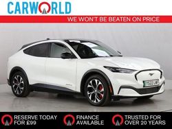 White Used 2022 Ford Mustang Mach-E Standard Range SUV | £21,698 (Fair price)