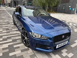 Blue Used 2015 Jaguar XE R-Sport Sedan | £5,495 (Fair price)