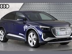Blue Used 2025 Audi Q4 Sportback e-tron S-Line SUV | £33,953
