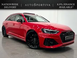 Red Used 2020 Audi RS4 Basis Estate | £55,490