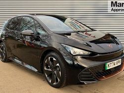 Midnight black Used 2025 Cupra Born e-Boost Hatchback | £24,190 (Fair price)
