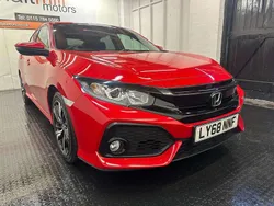 Red Used 2019 Honda Civic SR Hatchback | £11,895 (Fair price)