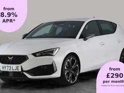 White Used 2023 Cupra Leon VZ2 Hatchback | £21,169 (Fair price)
