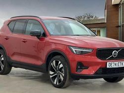 Fusion red Used 2024 Volvo XC40 Ultra SUV | £36,490 (Expensive)