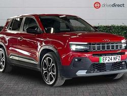 Red Used 2024 Jeep Avenger Summit SUV | £17,450 (Fair price)