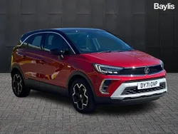 Red Used 2021 Vauxhall Crossland Edition SUV | £12,891 (Fair price)