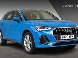 Blue Used 2020 Audi Q3 S-Line SUV | £24,000 (Fair price)