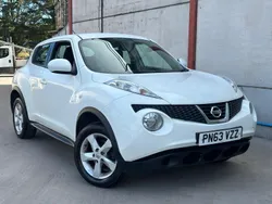 White Used 2013 Nissan Juke Visia SUV | £3,995 (Fair price)