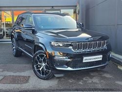 Black New 2025 Jeep Grand Cherokee Summit SUV | £67,998 (Expensive)