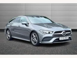 Grey Used 2019 Mercedes CLA200 AMG Line Premium Estate | £18,550