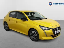 Yellow Used 2022 Peugeot 208 Allure Premium Hatchback | £13,399 (Fair price)