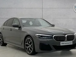 Grey Used 2022 BMW 520 M Sport | £27,795 (Fair price)