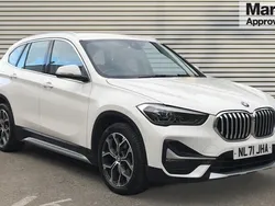 White Used 2021 BMW X1 xLine SUV | £20,729 (Fair price)