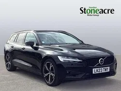 Black Used 2023 Volvo V60 Plus Estate | £25,495 (Fair price)