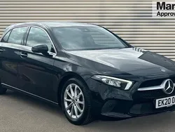 Black Used 2020 Mercedes A180 Executive Hatchback | £17,852 (Fair price)
