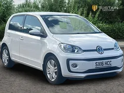 White Used 2016 VW up! high up! Hatchback | £7,499 (Fair price)