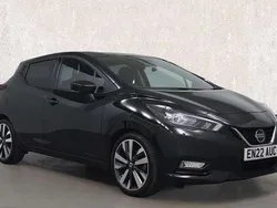 Black Used 2022 Nissan Micra Tekna Hatchback | £14,863 (Fair price)