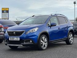 Blue Used 2019 Peugeot 2008 Allure Premium SUV | £9,895 (Fair price)