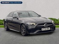 Grey Used 2024 Mercedes C200 AMG Line Premium Plus Sedan | £35,205