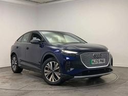 Blue Used 2025 Audi Q4 Sportback e-tron Sport SUV | £54,000 (Expensive)