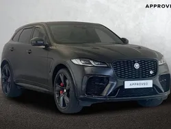 Santorini black Used 2022 Jaguar F-Pace SVR SUV | £57,050