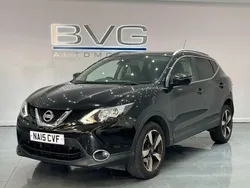 Black Used 2015 Nissan Qashqai N-TEC SUV | £5,994 (Good price)