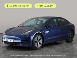 Blue Used 2022 Tesla Model 3 Standard Range Sedan | £19,343 (Fair price)