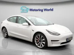 White Used 2020 Tesla Model 3 Performance Sedan | £20,500 (Good price)