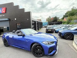 Blue Used 2021 BMW 420 M Sport Cabriolet | £25,491 (A bit pricey)