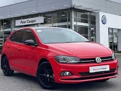 Red Used 2021 VW Polo Match Hatchback | £13,693 (Fair price)