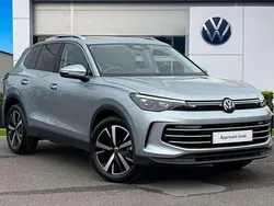Silver New 2025 VW Tiguan Elegance SUV | £34,989 (Fair price)
