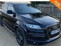 Black Used 2013 Audi Q7 S-line plus SUV | £10,995 (Good price)