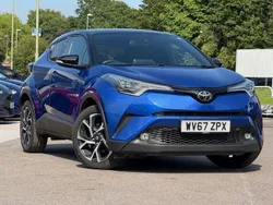 Blue Used 2017 Toyota C-HR SUV | £13,490 (Fair price)