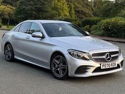 Silver Used 2020 Mercedes C220 AMG Line Premium Sedan | £16,495 (Super price)