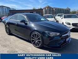 Black Used 2020 Mercedes CLA180 AMG Line Premium Sedan | £20,340 (Expensive)