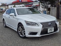 Pearl white Used 2013 Lexus LS600h Sedan | £16,999
