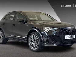 Black Used 2021 Audi Q3 Advanced SUV | £32,750 (Fair price)