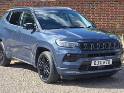 Blue/black Used 2021 Jeep Compass SUV | £20,499 (A bit pricey)