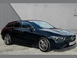 Black Used 2024 Mercedes CLA200 Executive Estate | £27,890 (Fair price)