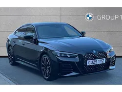 Black sapphire metallic paint Used 2025 BMW 420 M Sport Coupe | £39,875 (Good price)