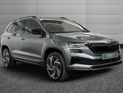 Graphite grey metallic Used 2024 Skoda Karoq SportLine SUV | £25,350 (Good price)