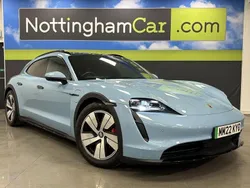 Blue Used 2022 Porsche Taycan Cross Turismo Sedan | £52,995 (Good price)