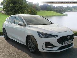 White Used 2023 Ford Focus ST-Line Hatchback | £15,400 (Fair price)