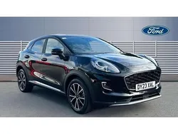Black Used 2023 Ford Puma Gen-E Titanium SUV | £15,172
